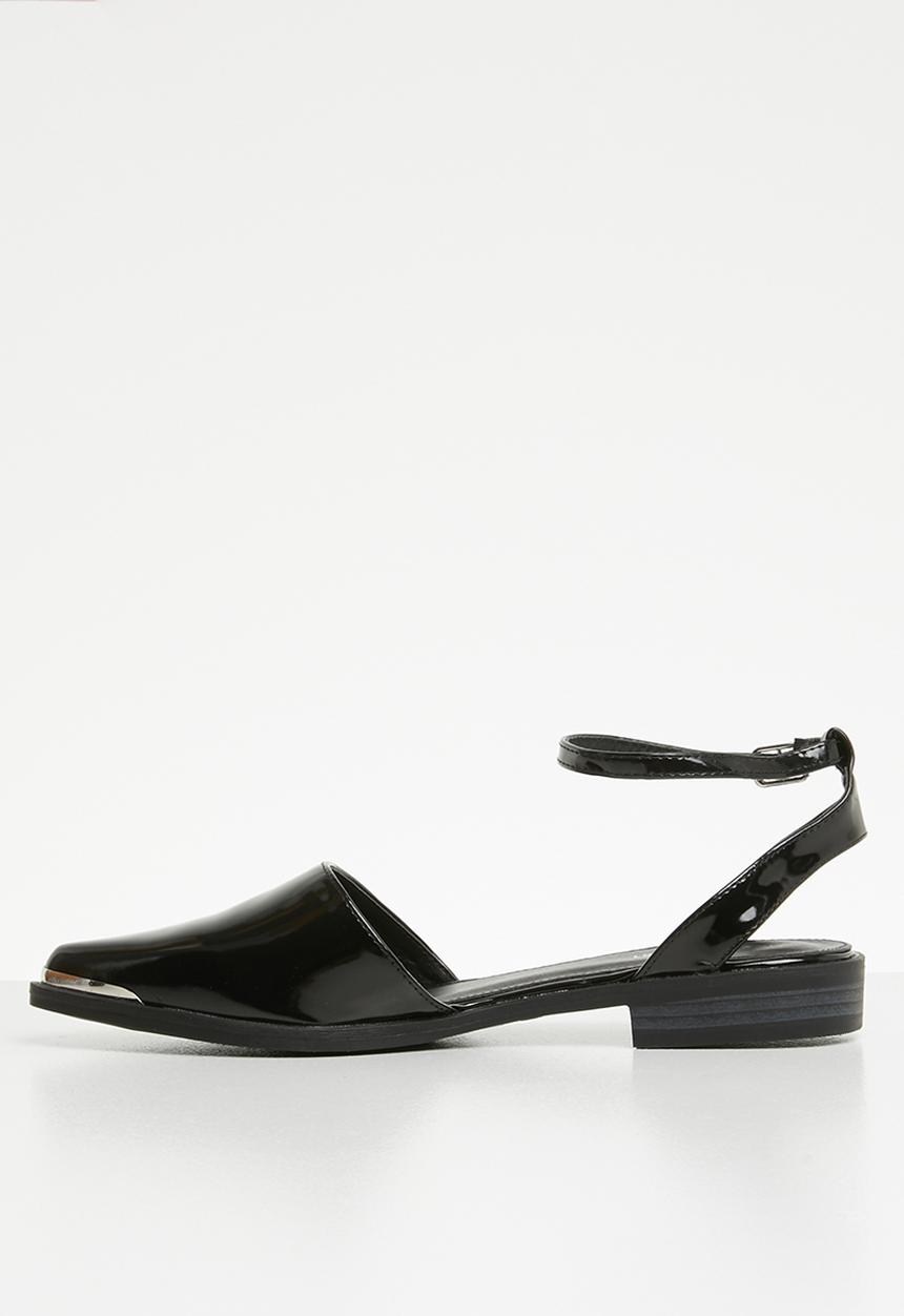 Superbalist - Zoe ankle strap pump - black