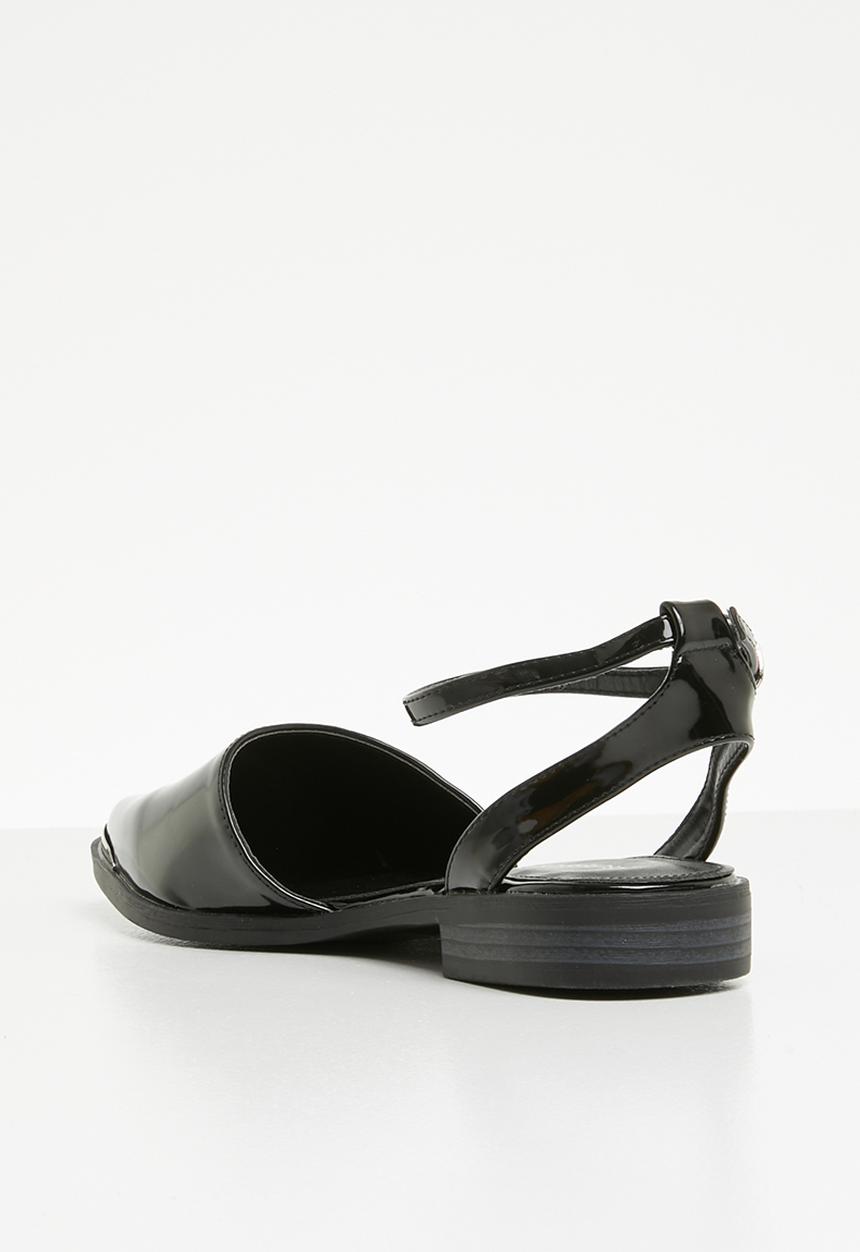 Superbalist - Zoe ankle strap pump - black