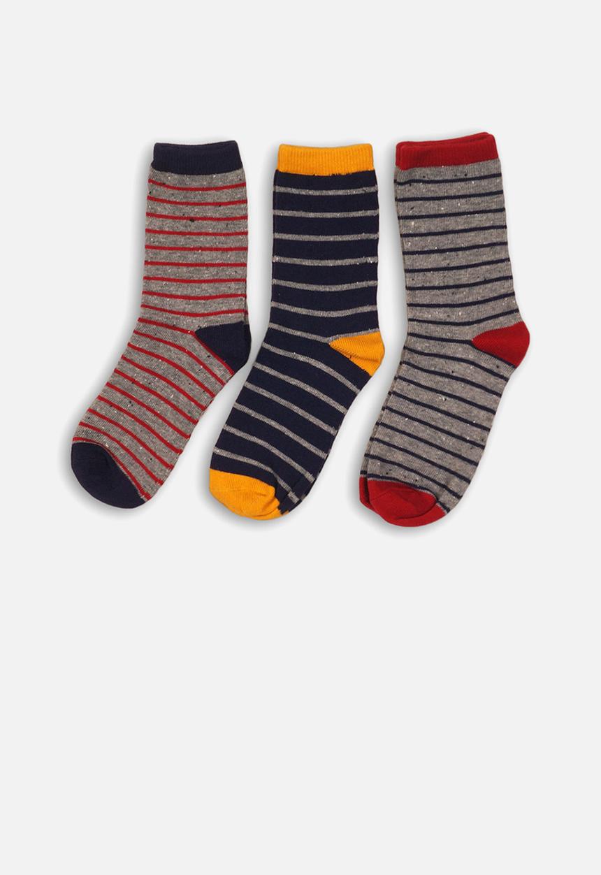 MINOTI - 3 pack ankle socks - multi 