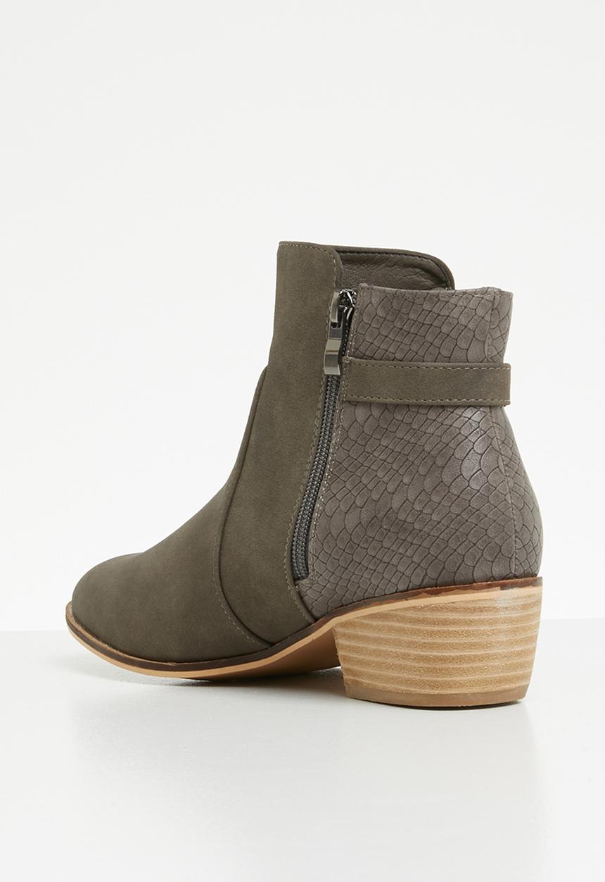 Miss Black - Keynia boot - grey