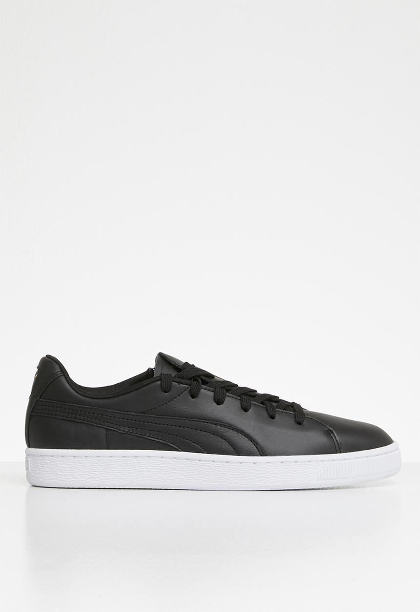 PUMA - Basket Crush Emboss - Puma black-Puma team gold