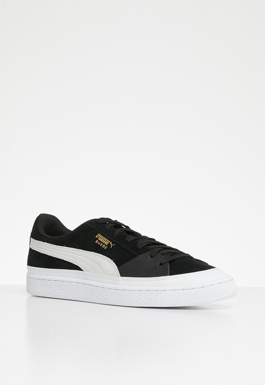 PUMA - Suede skate - Puma black-Puma white