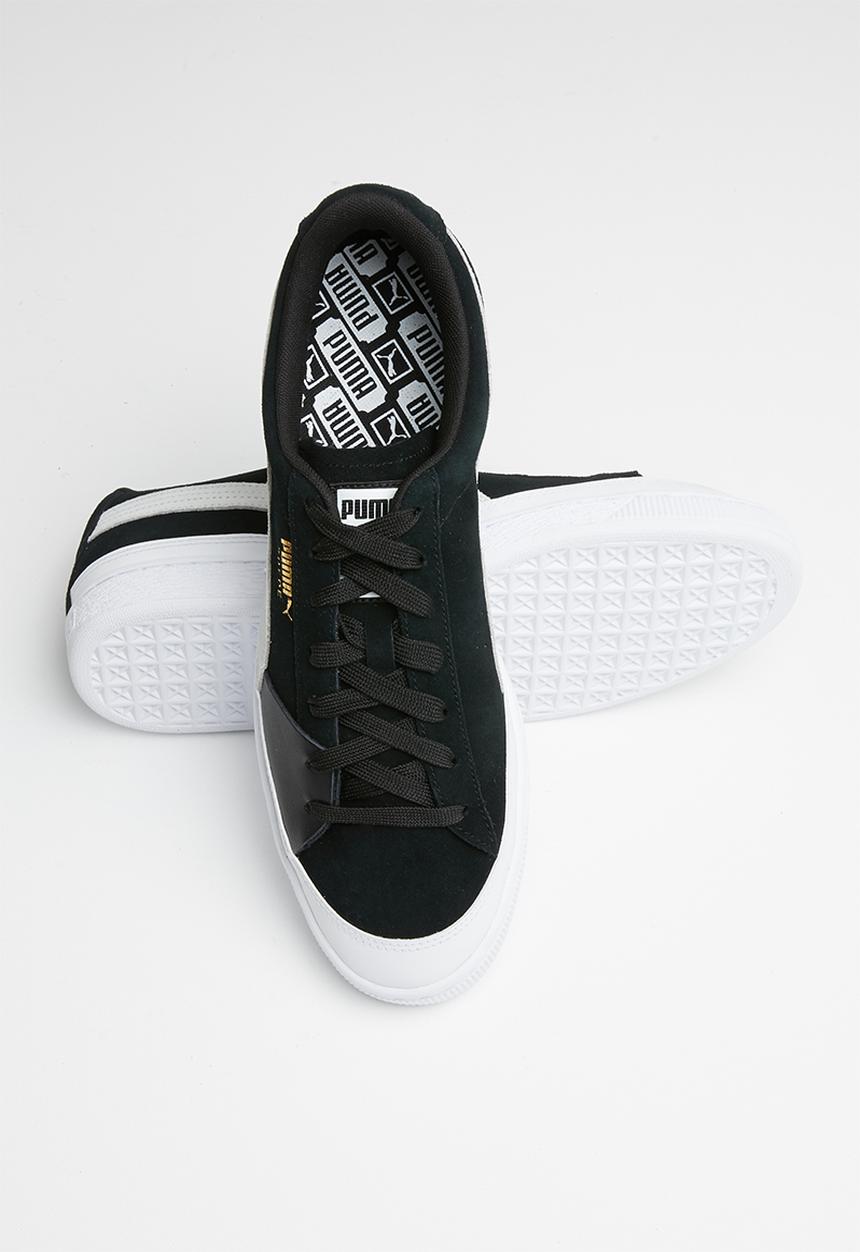 PUMA - Suede skate - Puma black-Puma white