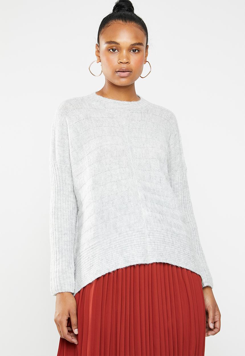 Superbalist - Soft touch turtle neck knit - grey