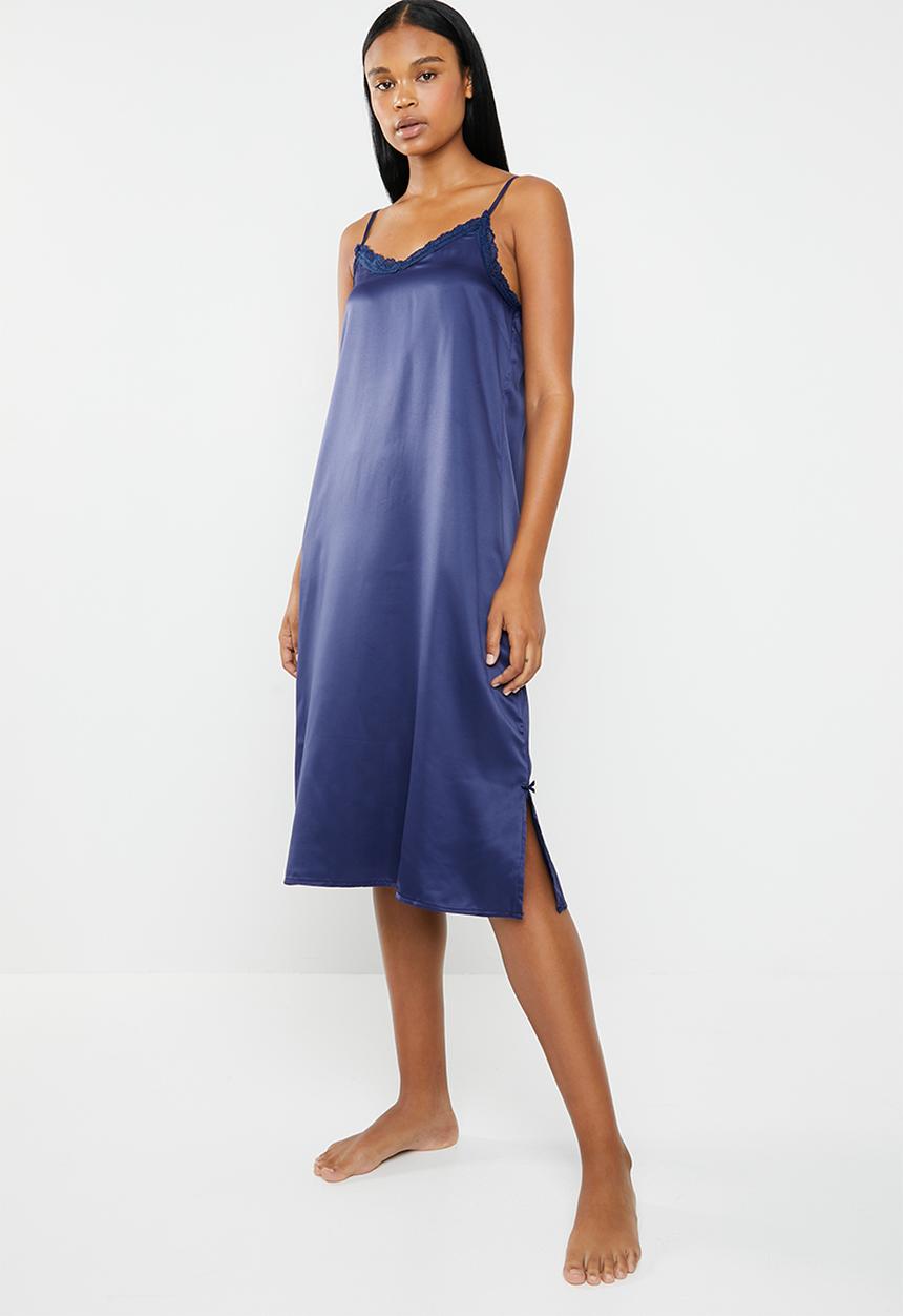 edit - Vintage chemise - navy