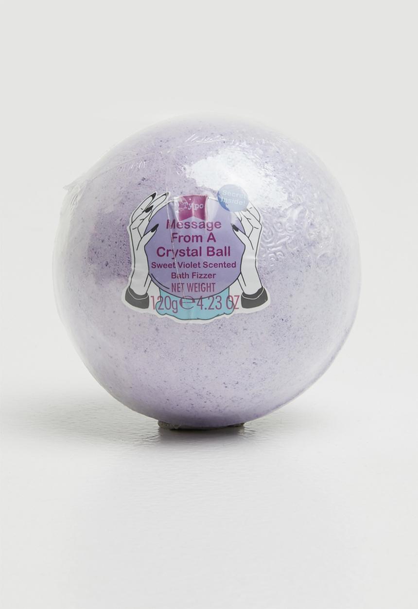 Typo - Bath fizzer message from the heart - purple 