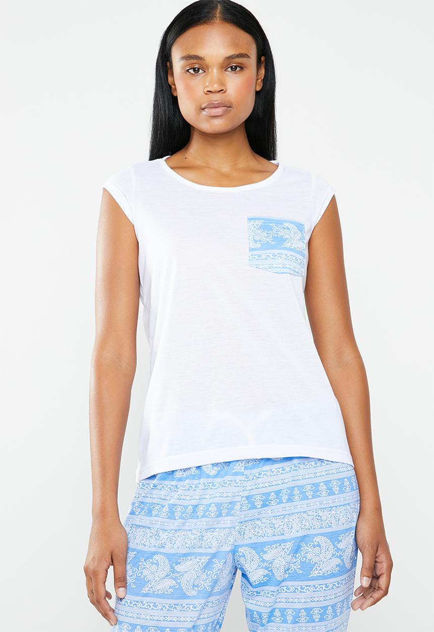 edit - Sleep set - blue & white