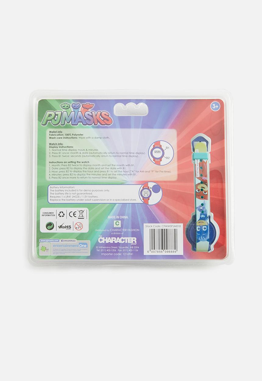 Character Fashion - PJ Masks wallet & watch set - multi