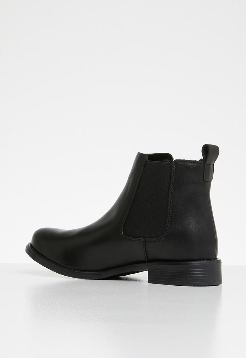 Vero Moda - Sally leather boot - black