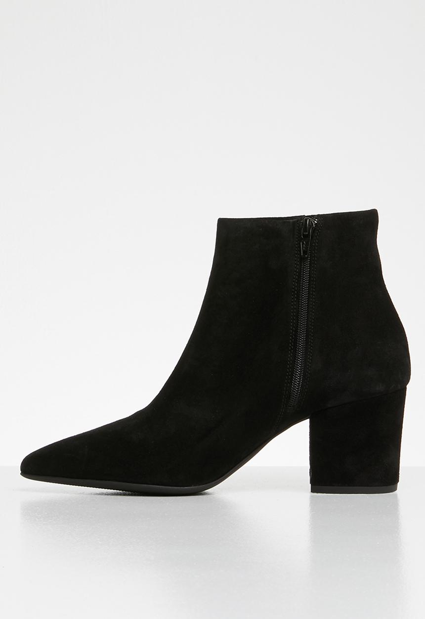 Vero Moda - Astrid suede boot - black