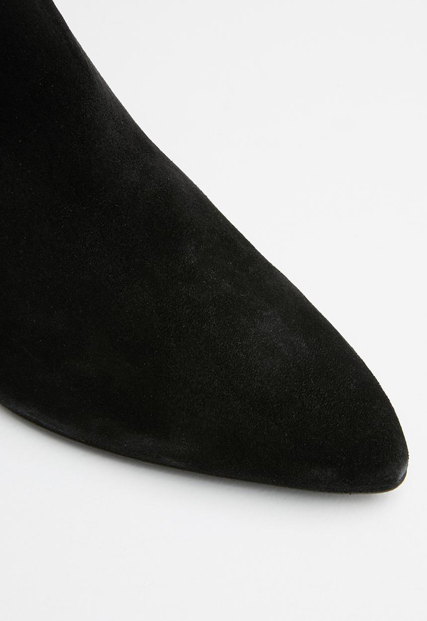Vero Moda - Astrid suede boot - black