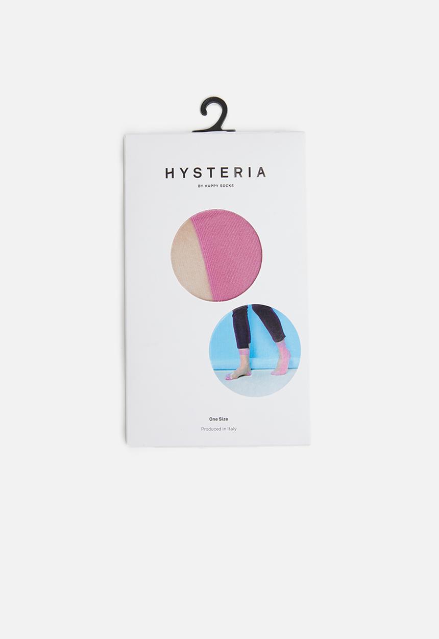 Hysteria - Flippa ankle socks - pink & beige 