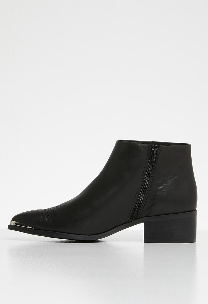 Vero Moda - Bella leather boot - black