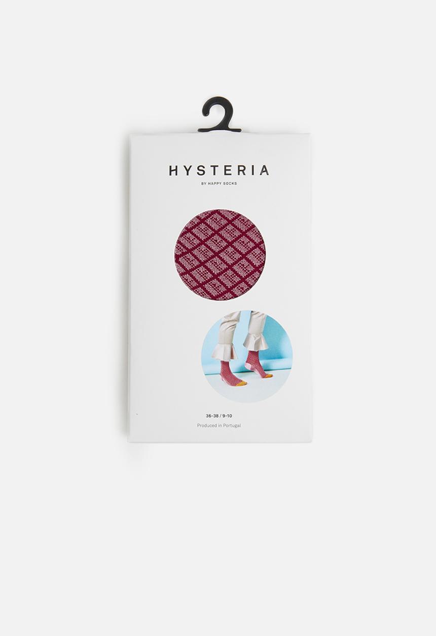 Hysteria - Alma knee high socks - red