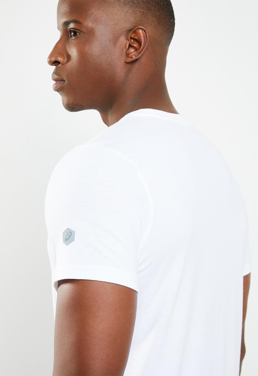 ASICS - Essential diagonal top - white