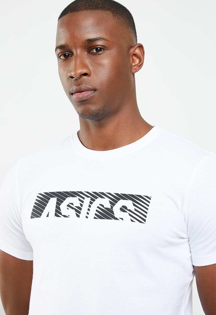 ASICS - Essential diagonal top - white
