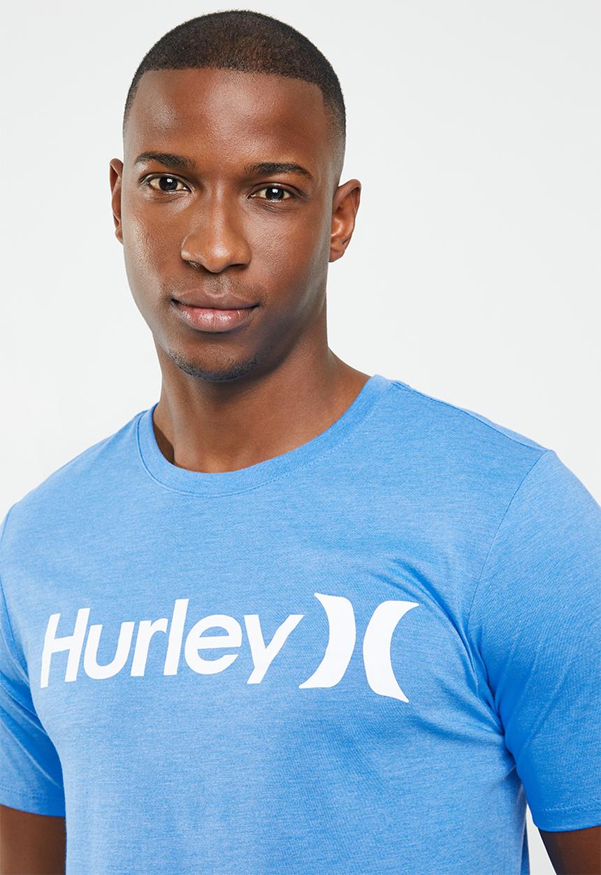 Hurley - Oao solid short sleeve tee - blue