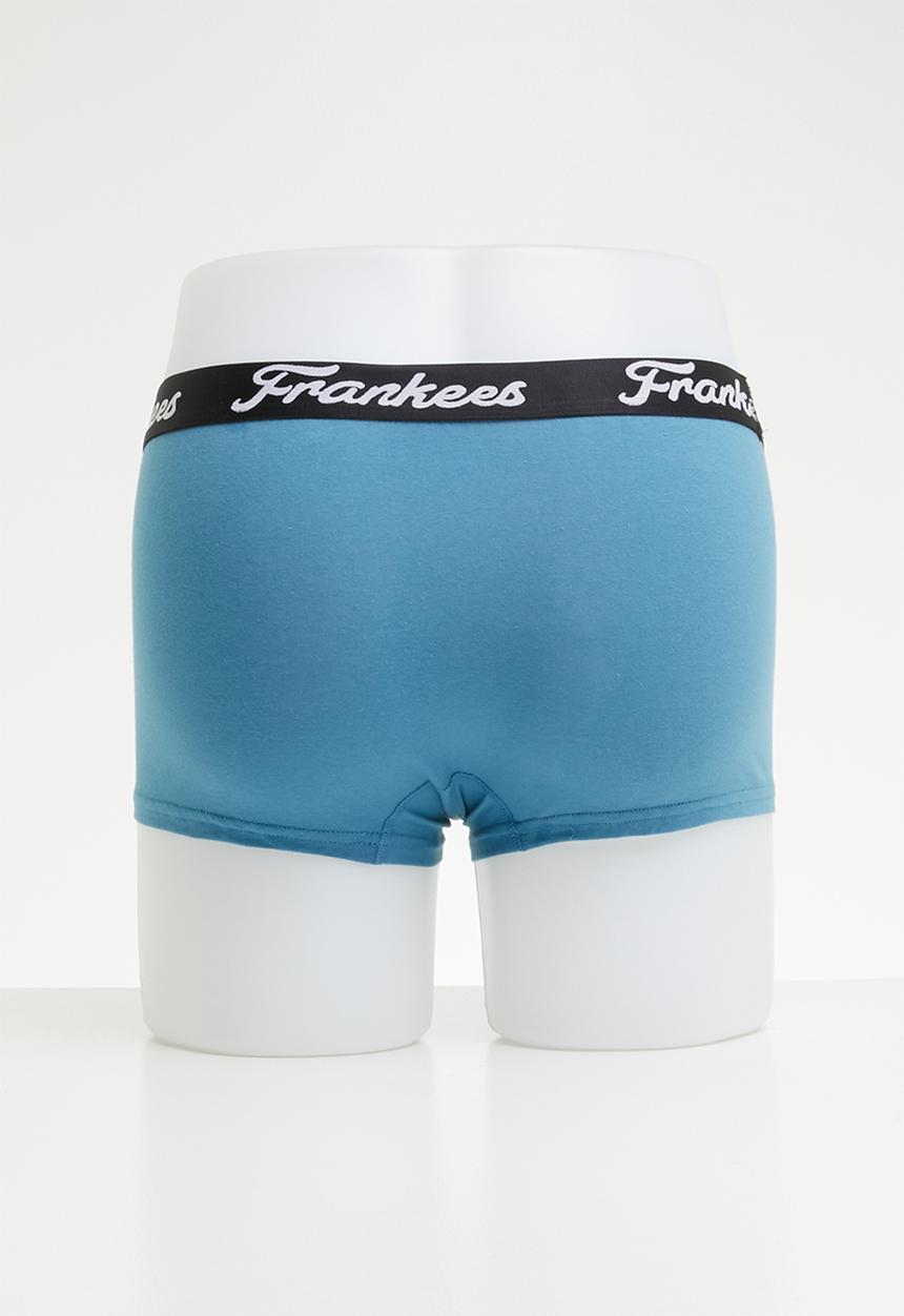Franklees - Plain 3 pack trunk set - multi