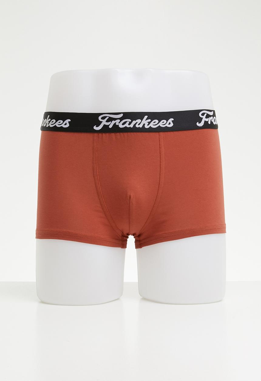 Franklees - Plain 3 pack trunk set - multi