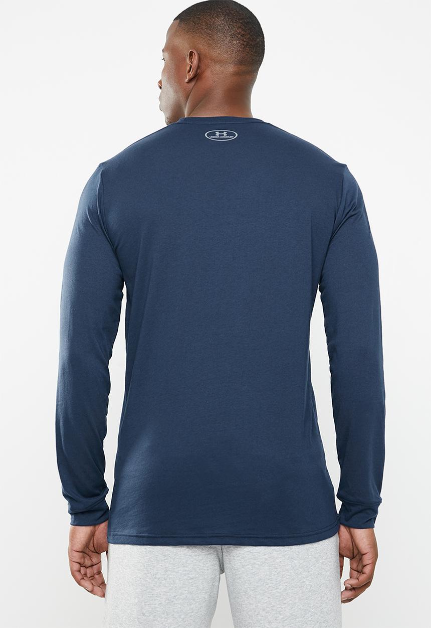 Under Armour - Sportstyle logo LS tee - navy