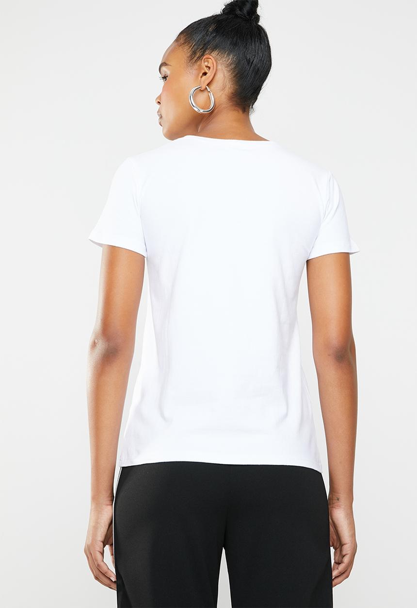 STYLE REPUBLIC - Jadore T-Shirt - black & white