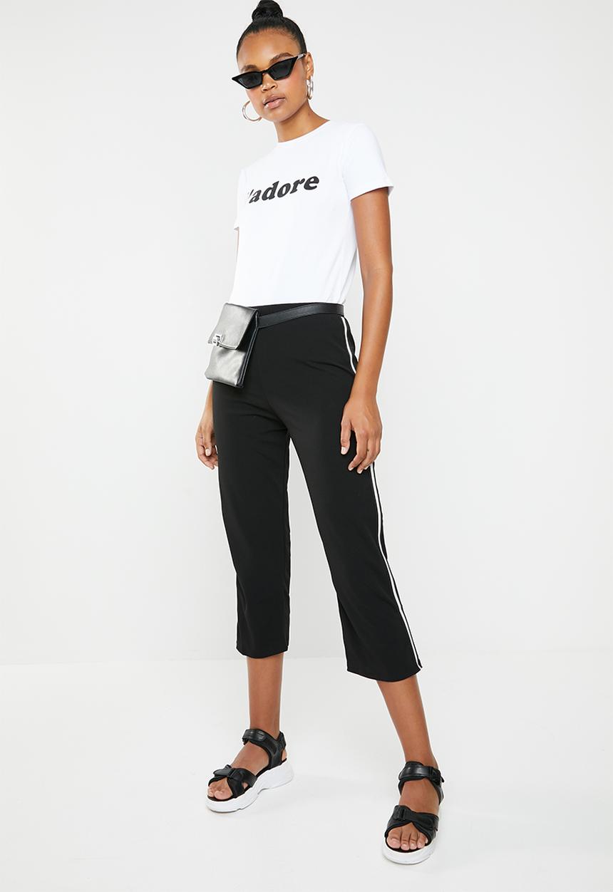 STYLE REPUBLIC - Jadore T-Shirt - black & white