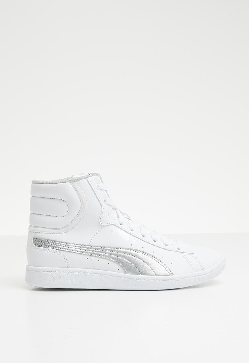 PUMA - Smash V2 - Puma-white/ Puma-silver 