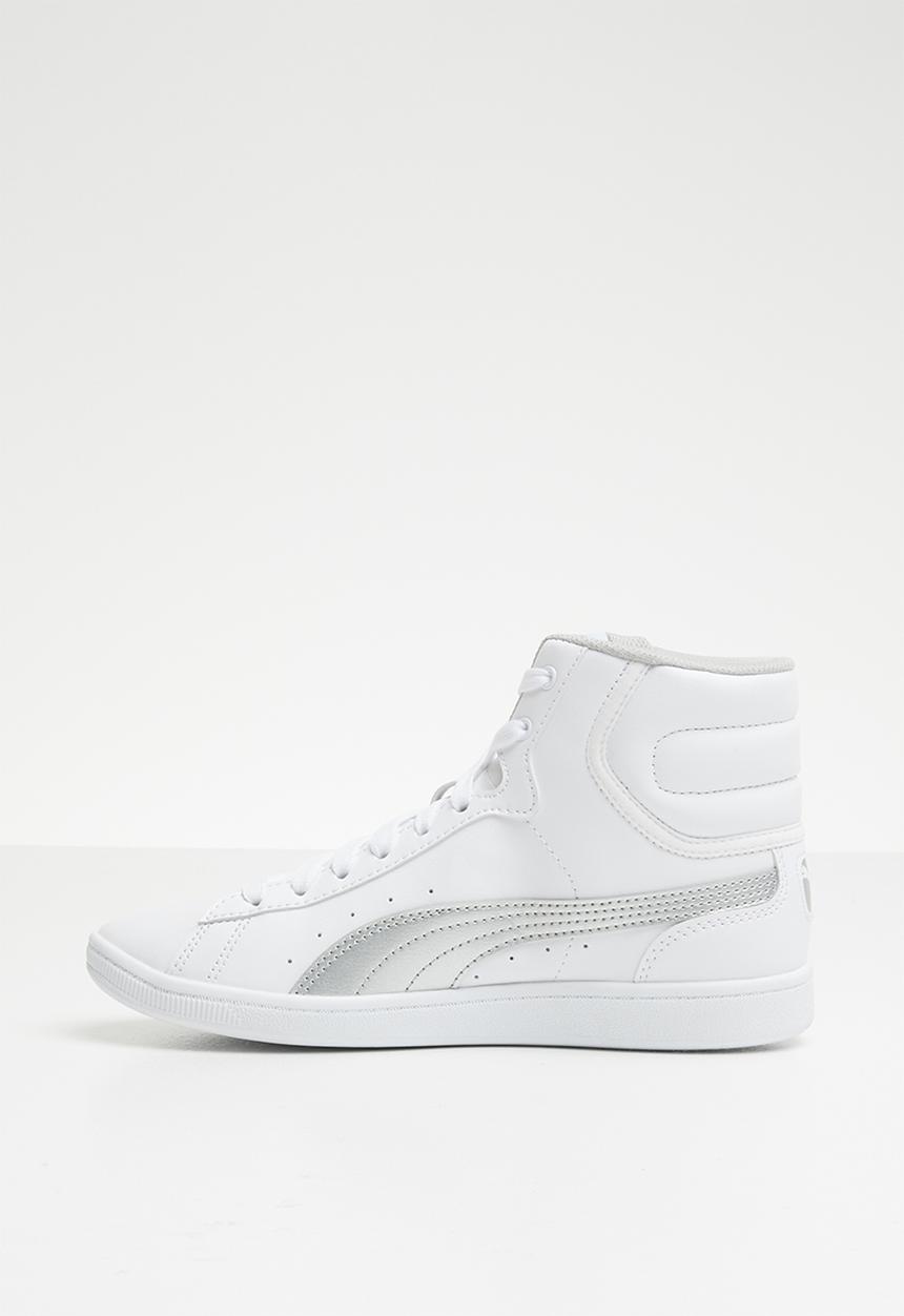 PUMA - Smash V2 - Puma-white/ Puma-silver 
