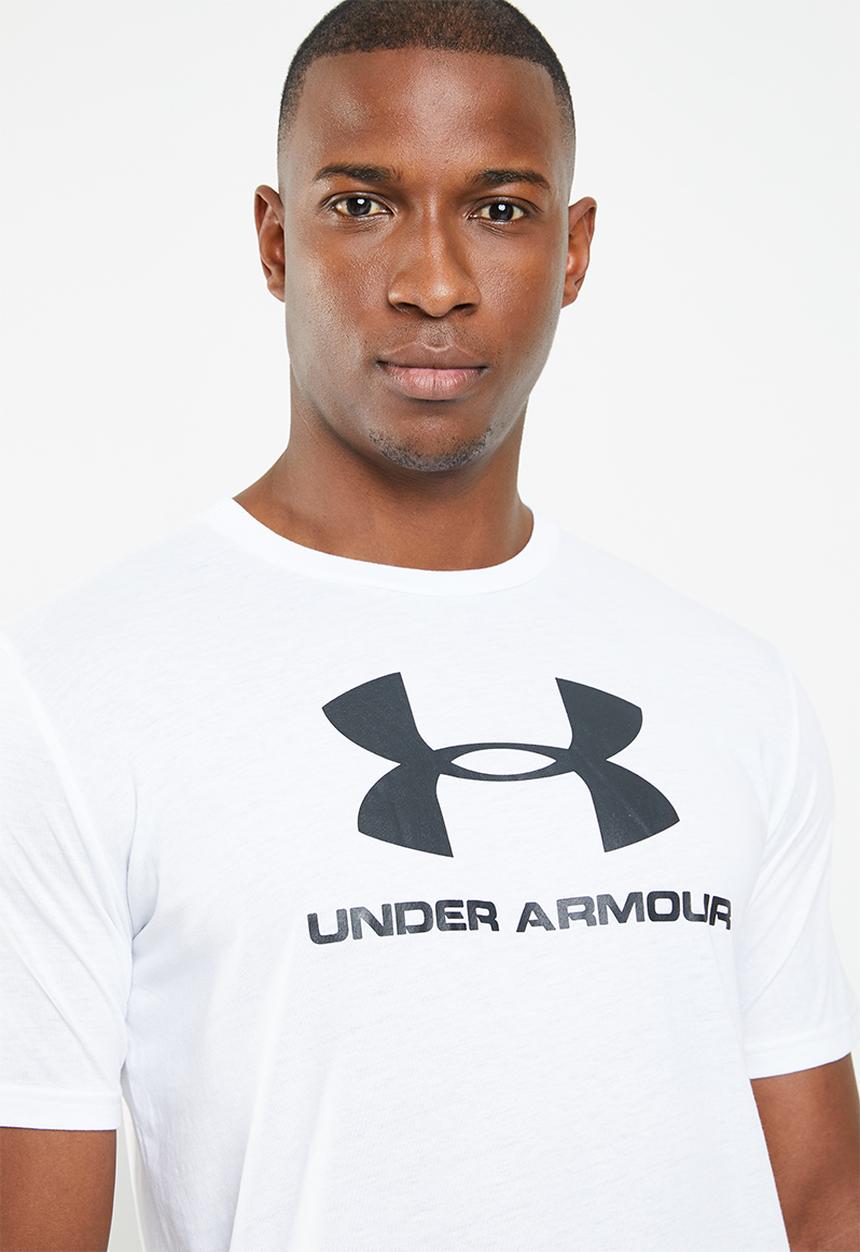 Under Armour - Sportstyle logo tee - white