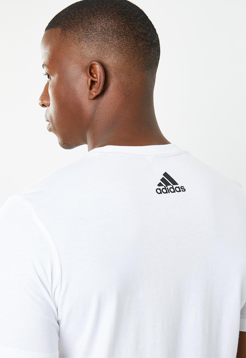 adidas Performance - Tango gr crew ss tee - white & black