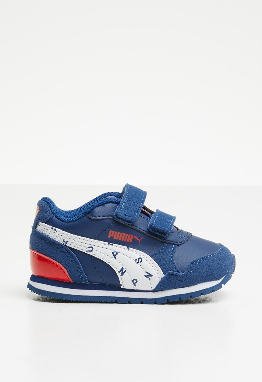 PUMA - JL ST Runner v2 V - limoges-white-high risk red 