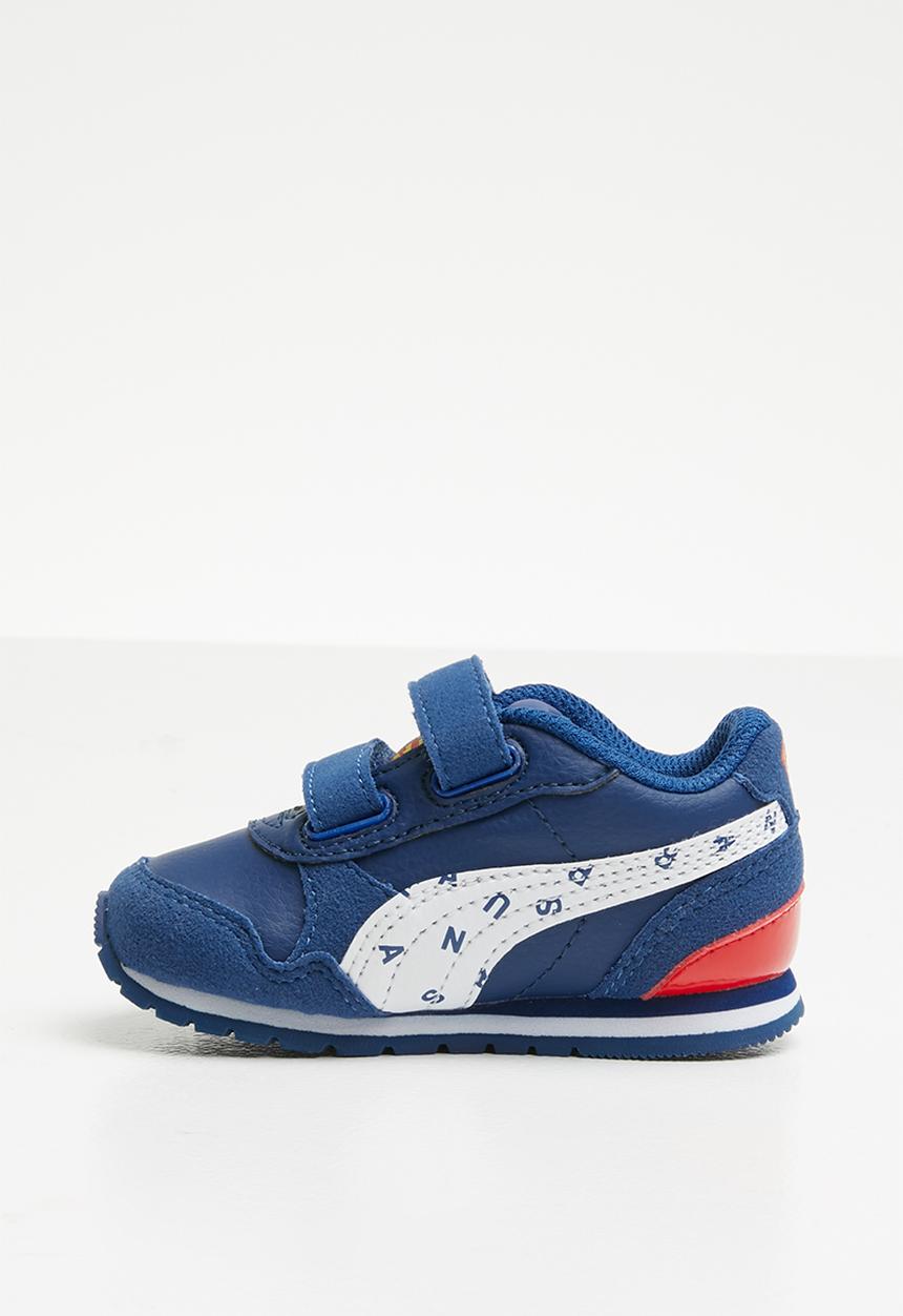 PUMA - JL ST Runner v2 V - limoges-white-high risk red 
