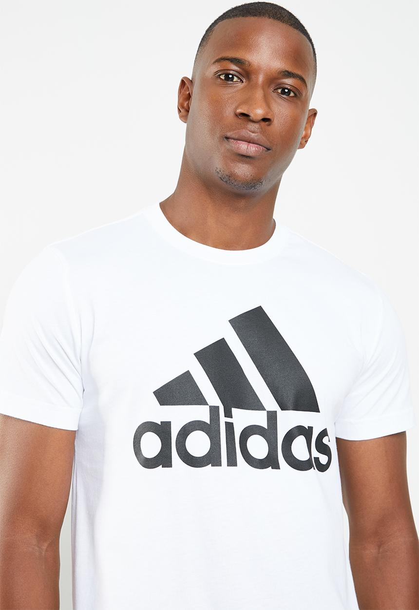 adidas Performance - Bos crew short sleeve tee - white & black