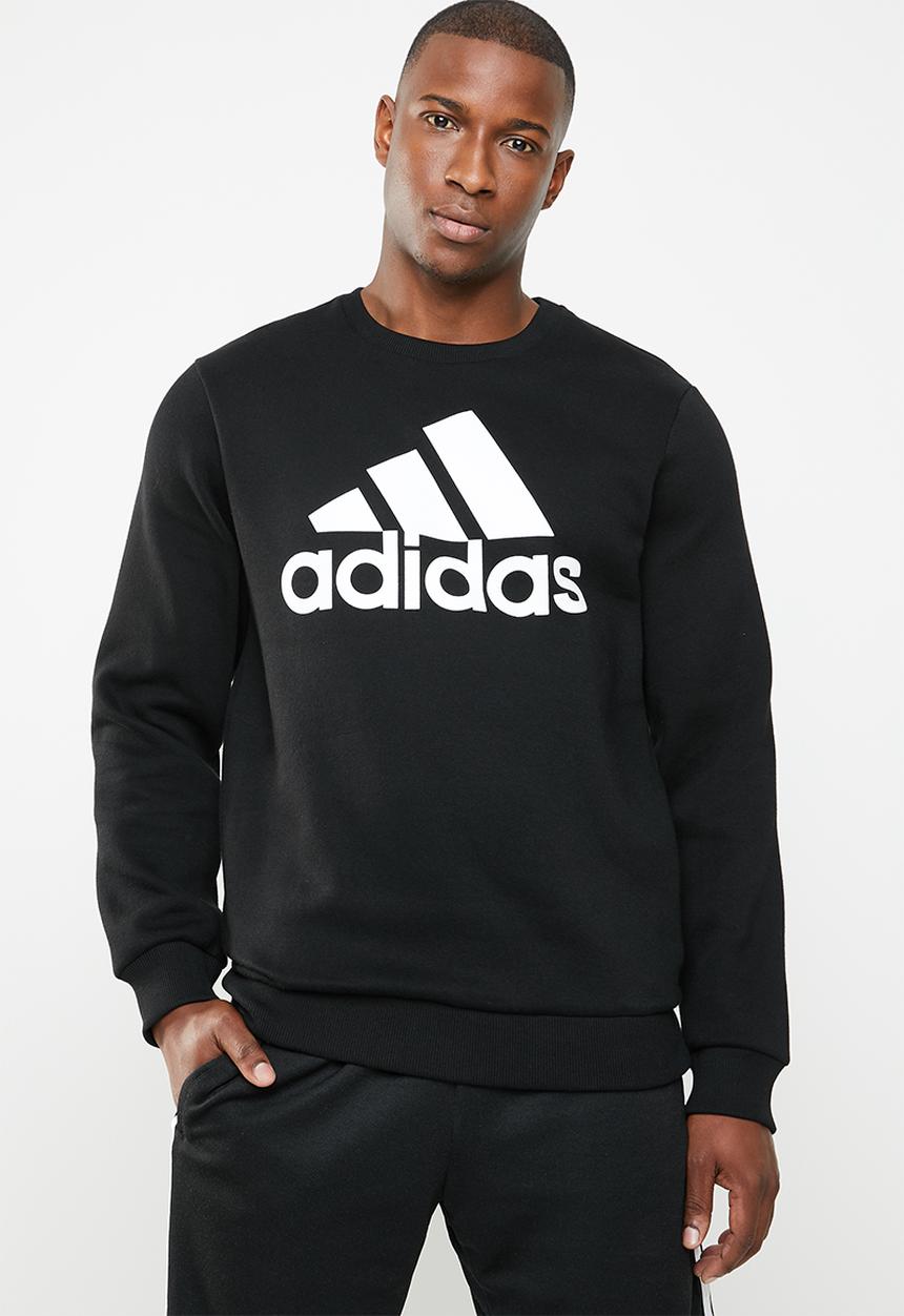 adidas Performance - Bos crew sweater - black & white
