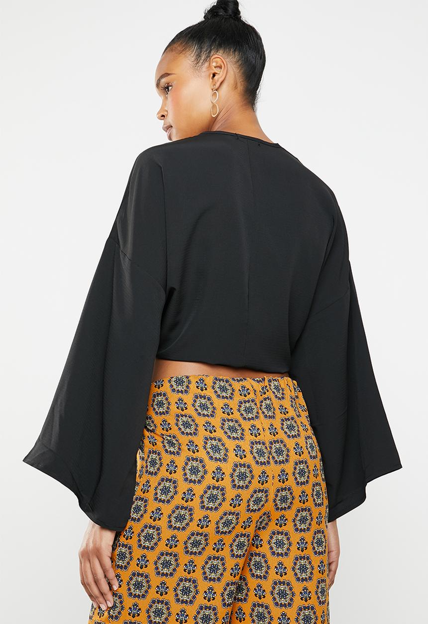 STYLE REPUBLIC - Kimono blouse - black