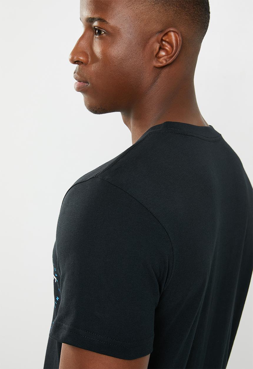 adidas Performance - Mh emeblem short sleeve - black