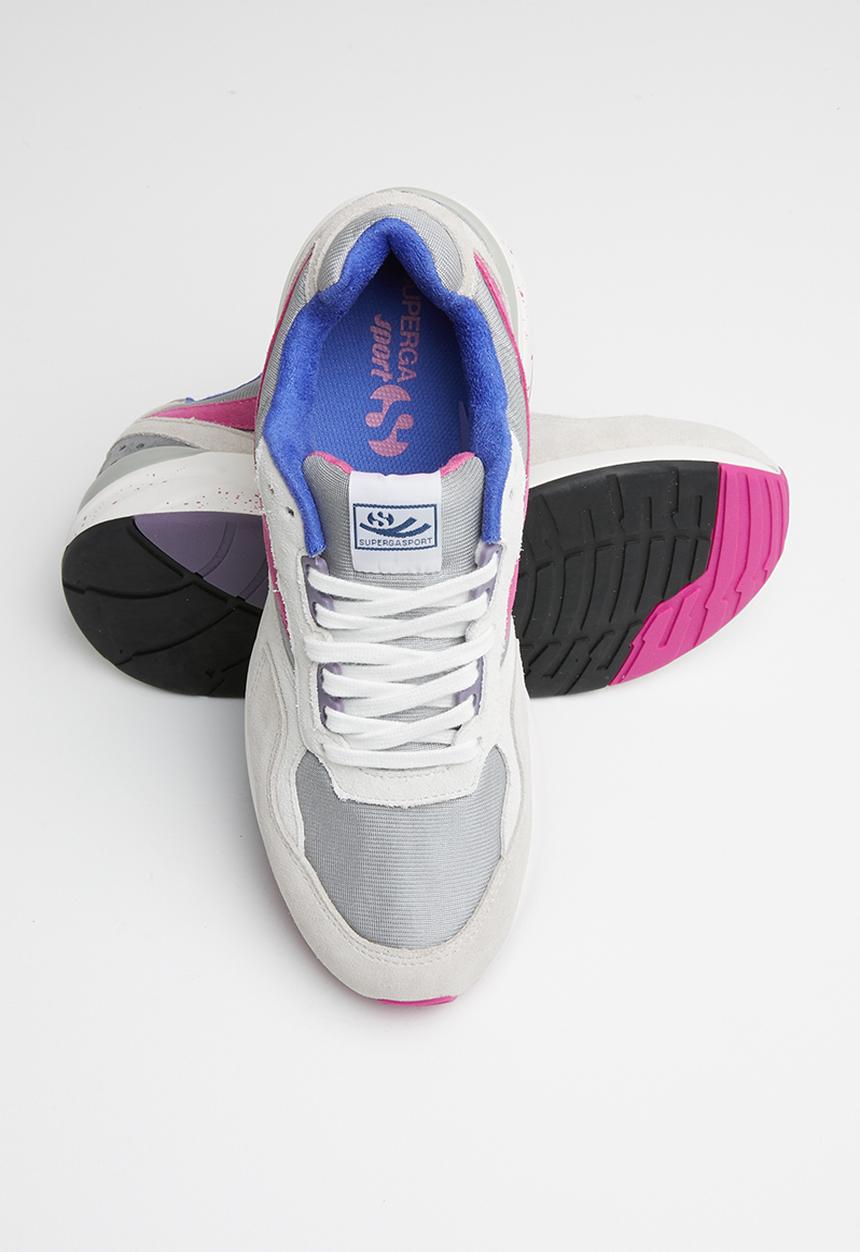 SUPERGA - 9TS - Grey / Fuxia / Violet