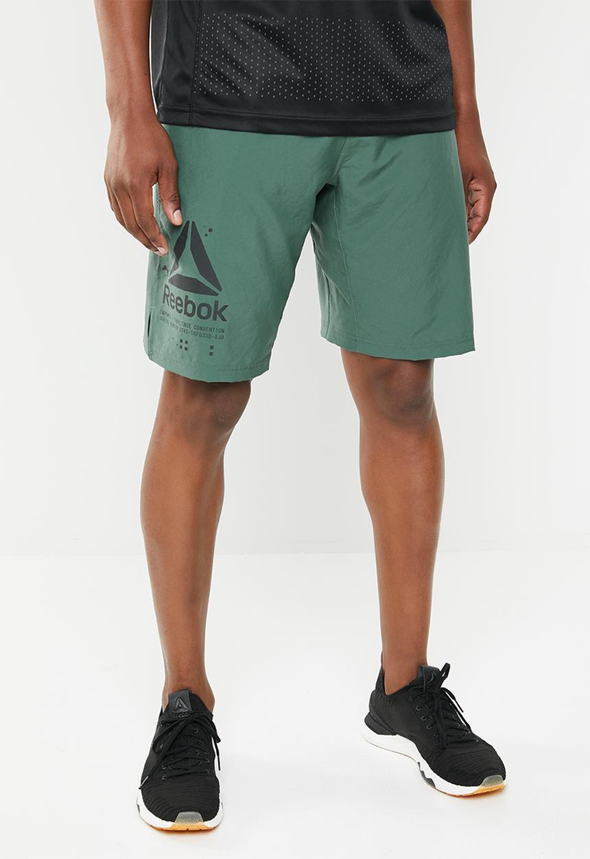 Reebok - Epic lighweight shorts - green