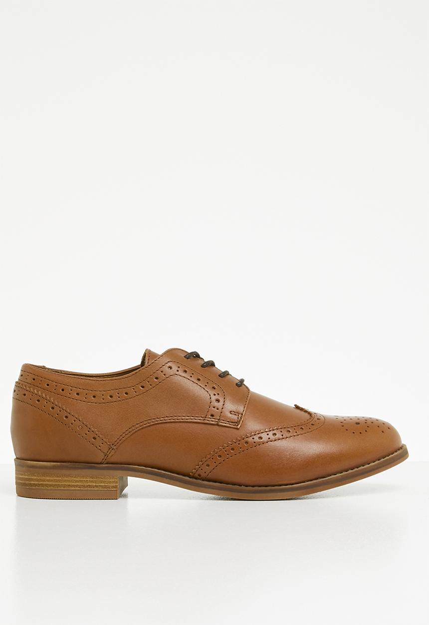 ALDO - Olaowia leather oxford - brown