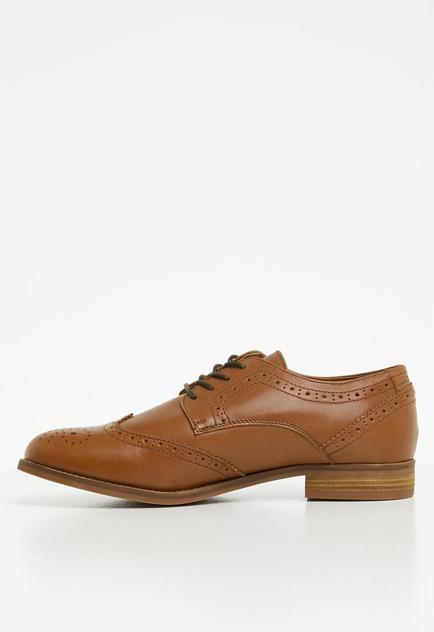 ALDO - Olaowia leather oxford - brown