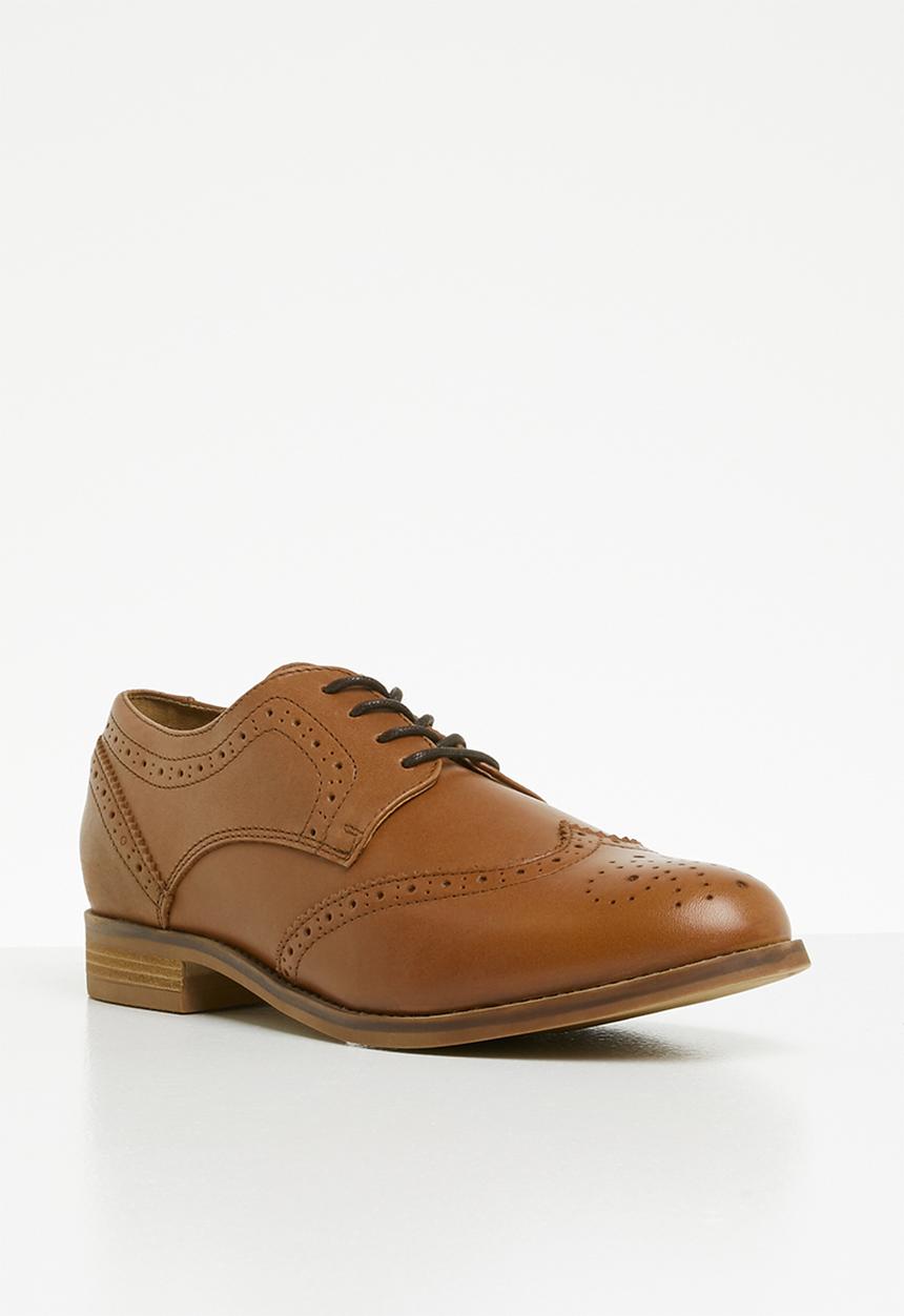 ALDO - Olaowia leather oxford - brown
