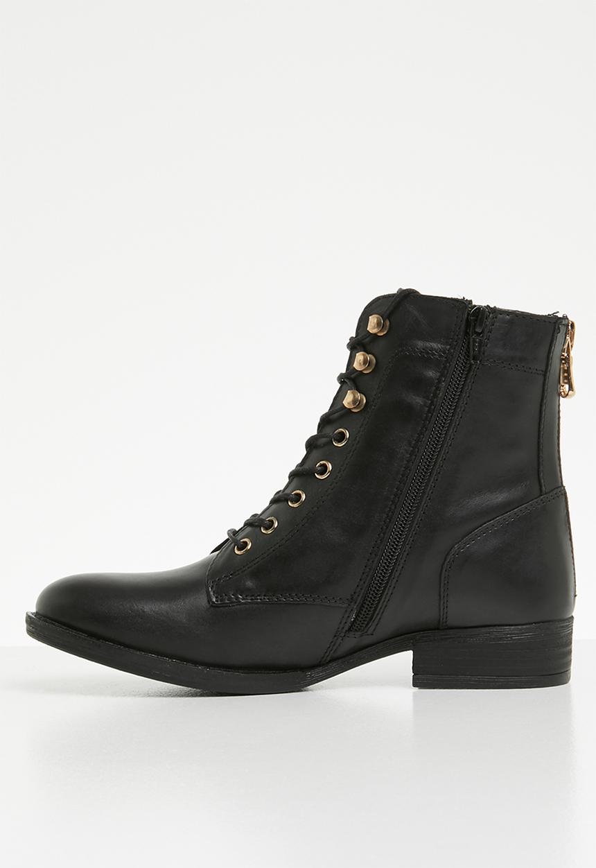 ALDO - Felalia leather boots - black