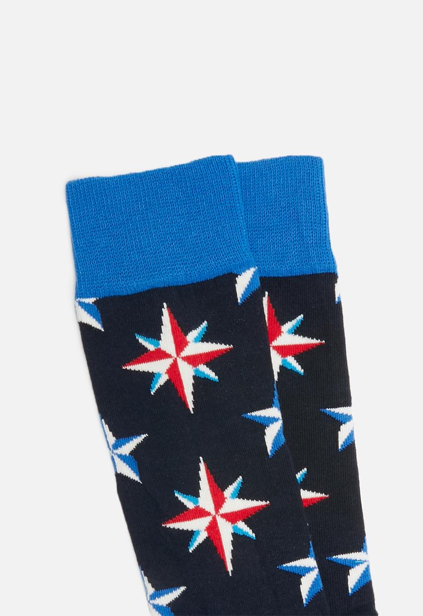 Happy Socks - Nautical star socks - multi