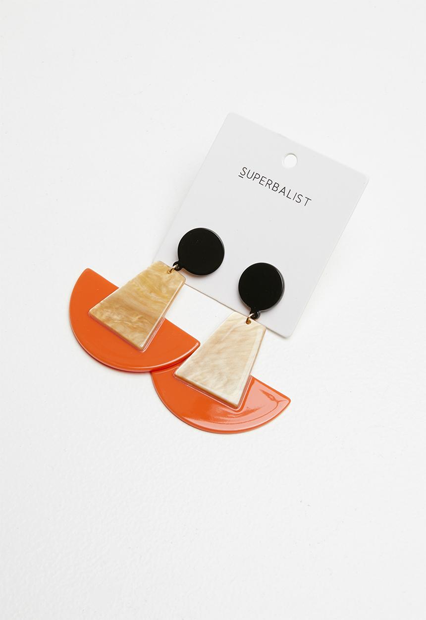Superbalist - Zuri shaped earrings - multi 