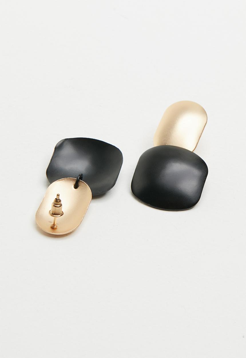 Superbalist - Nica earrings - gold & black