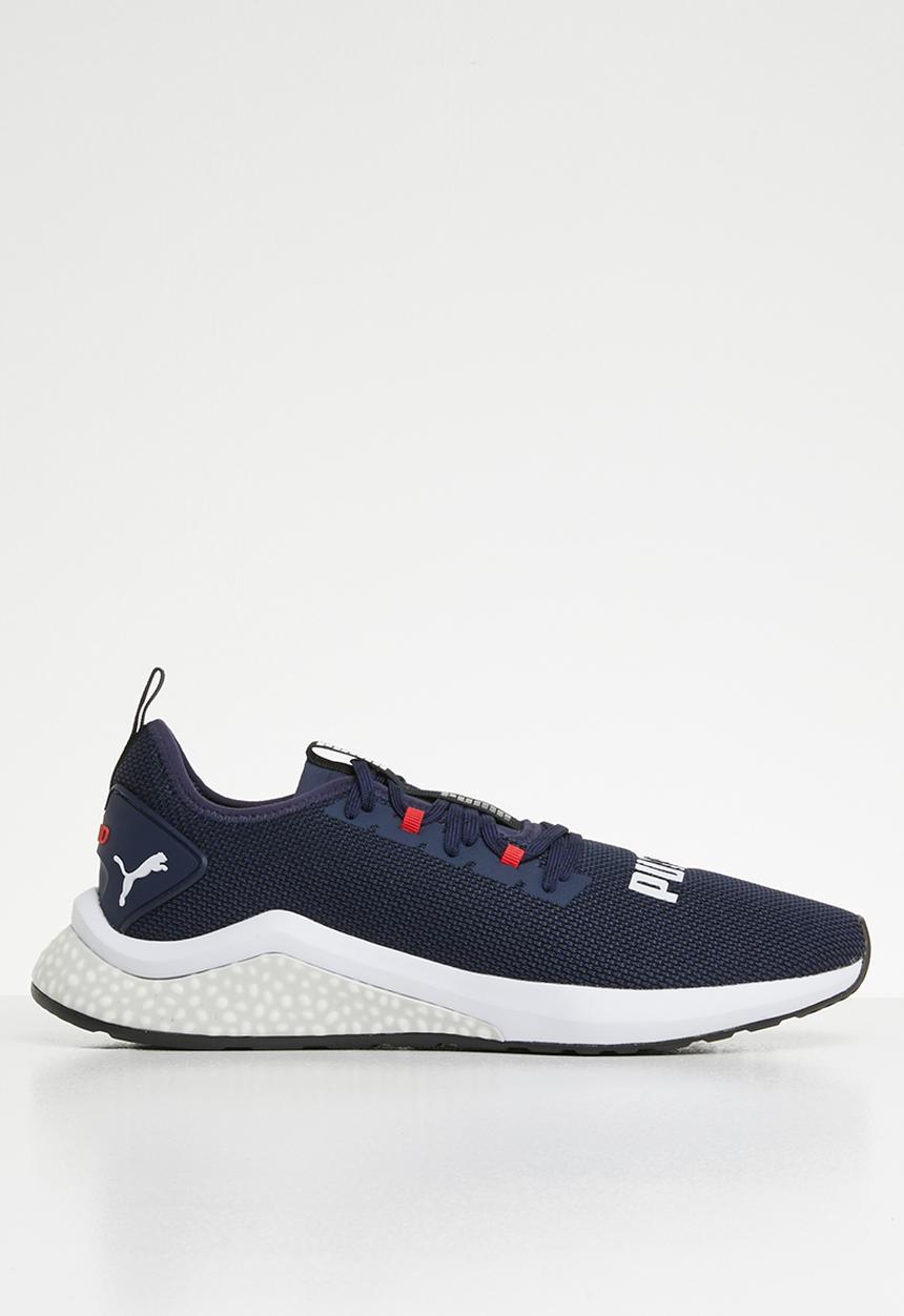 PUMA - Hybrid NX - peacoat-high risk red-Puma white