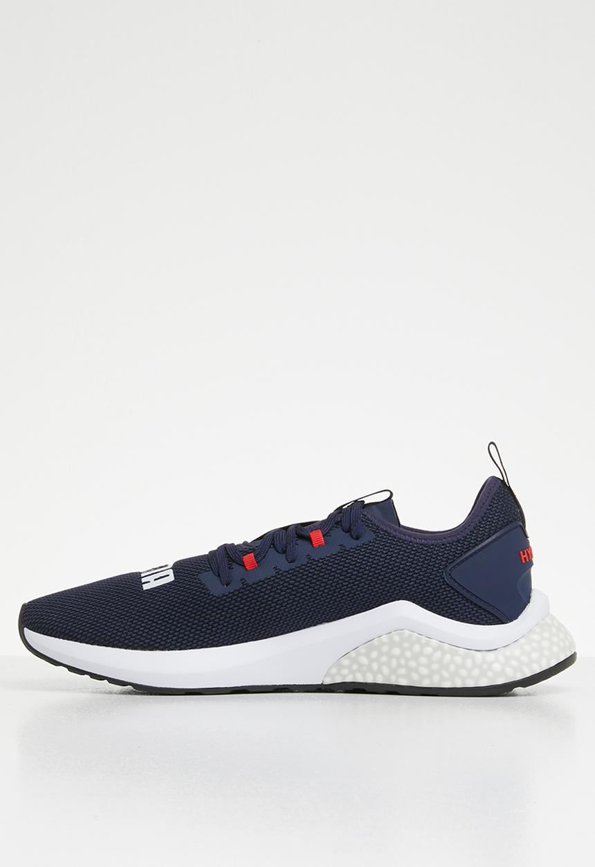 PUMA - Hybrid NX - peacoat-high risk red-Puma white