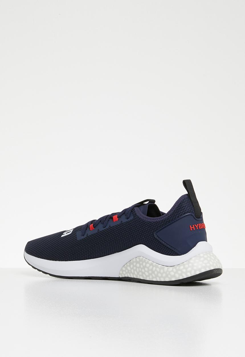 PUMA - Hybrid NX - peacoat-high risk red-Puma white