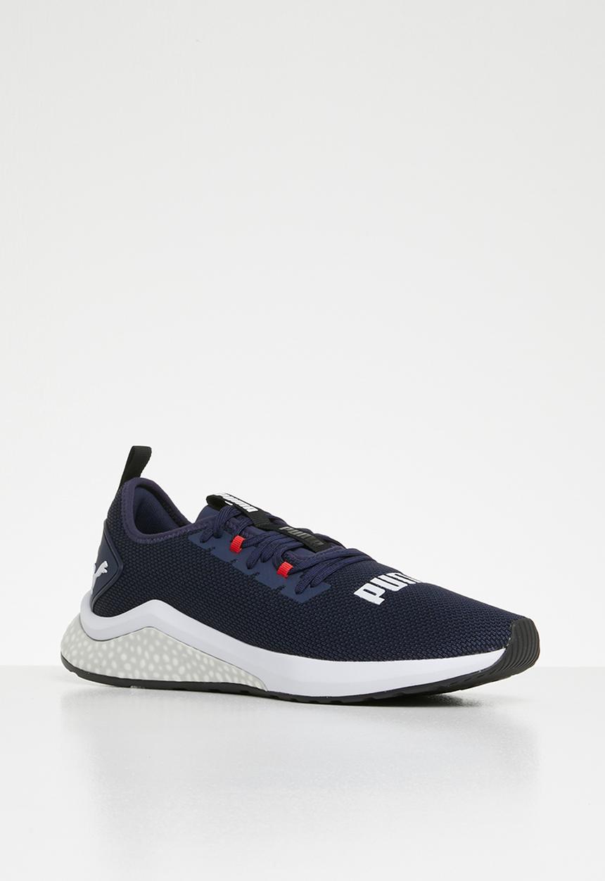 PUMA - Hybrid NX - peacoat-high risk red-Puma white