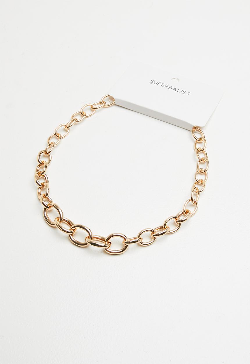 Superbalist - Lynn chain link necklace - gold